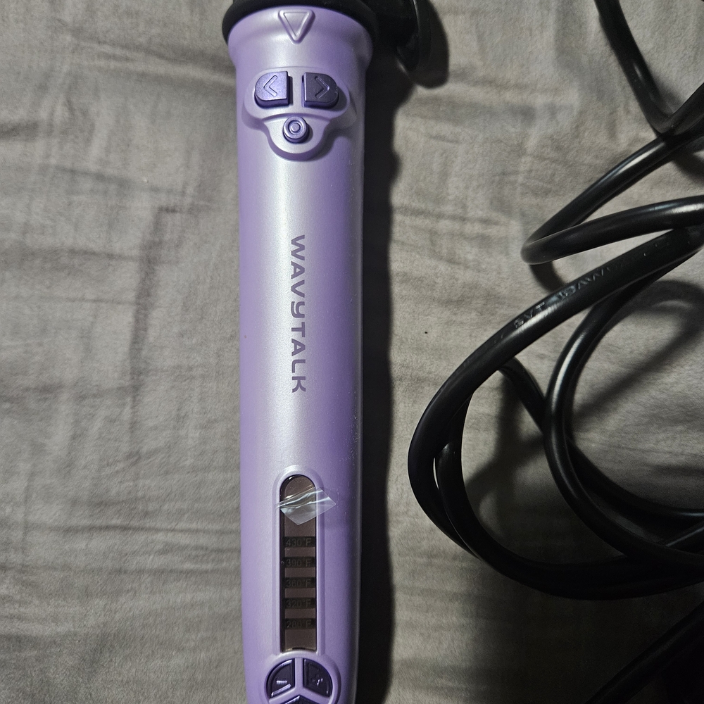 🎁🎁3/20🎁🎁Wavytalk Purple Curling Iron Curl Cycle - Picture 2 of 5
